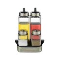 Oliviera 5 piese Rome, Luigi Ferrero, 14.3x11.5x20.3 cm, 100 ml, 270 ml, inox/sticla