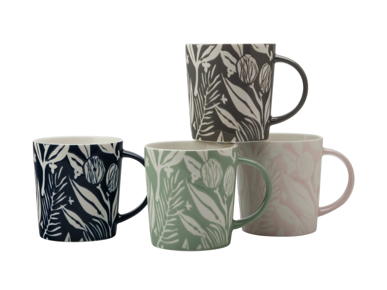 Set 4 cani, Maxwell & Williams, Habitat, 400 ml, portelan