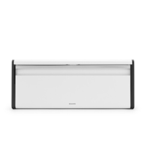 Cutie pentru paine, Brabantia, Fall Front, 46.5x25x18.7 cm, otel, alb