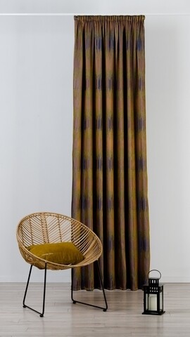 Draperie Mendola Interior, Galatea, 210x260 cm, poliester, maro