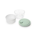 Uscator salata, Brabantia, Tasty+, 25x16 cm, plastic, verde jad