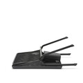 Scurgator de vase cu suport tacamuri, pliabil, Brabantia, SinkSide, 33x37x31.5 cm, aluminiu, gri inchis