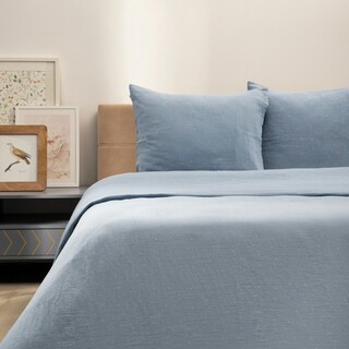 160x200 cm, Albastru;Alb