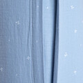 Lenjerie de pat King Size, Cordelia, Homla, 3 piese, 200x220 cm, bumbac, albastru/alb