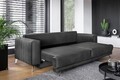 Canapea extensibila 4 locuri ELTAP, SO-ELI-06NU, Elise, 250x95x90 cm, lemn/poliester, gri inchis