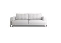 Canapea extensibila 4 locuri ELTAP, SO-ELI-17SOF, Elise, 250x95x90 cm, lemn/poliester, alb
