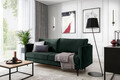 Canapea extensibila 4 locuri ELTAP, SO-REV-35LO, Revi, 215x98x92 cm, lemn/poliester, verde inchis