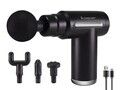 Pistol de masaj Beper, 30W, 3700 RPM, 6 trepte de intensitate, 13x5x13 cm, negru