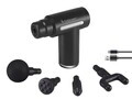 Pistol de masaj Beper, 30W, 3700 RPM, 6 trepte de intensitate, 13x5x13 cm, negru
