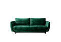 Canapea extensibila 4 locuri ELTAP, SO-SIL-35NU, Silva, 236x95x90 cm, lemn/poliester, verde inchis