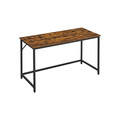 Birou, Vasagle, Sim Desk, 140x60x75 cm, PAL/otel, maro