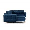 Coltar extensibil reversibil 5 locuri ELTAP, AsdU-01, Asgard, 326x202x93 cm, lemn/poliester, bej