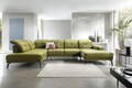 Coltar stanga 6 locuri ELTAP, LT-33LO, Bretan, 350x205x107 cm, lemn/poliester, verde olive