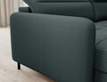 Coltar extensibil stanga 4 locuri ELTAP, LT-38MAN, Berrto, 306x165x100 cm, lemn/poliester, verde inchis