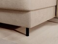 Coltar extensibil dreapta 4 locuri ELTAP, RT-18TOS, Berrto, 306x165x100 cm, lemn/poliester, bej deschis