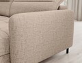 Coltar extensibil dreapta 4 locuri ELTAP, RT-20AUB, Berrto, 306x165x100 cm, lemn/poliester, bej inchis