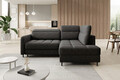 Coltar extensibil dreapta 3 locuri ELTAP, RT-05RAQ, Barea, 208x160x100 cm, lemn/poliester, gri inchis