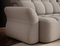 Coltar extensibil dreapta 3 locuri ELTAP, Beneth, 301x185x115 cm, lemn/poliester, bej