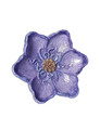Platou decorativ, Flora Purple, Brandani, D22x6.5 cm, rasina