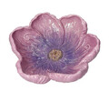 Platou decorativ, Flora Pink, Brandani, D26x8 cm, rasina