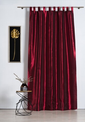 Draperie Imagine, Tafta Regal, 140x245 cm, poliester/nailon, bordo
