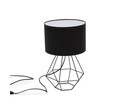 Lampa de masa ELTAP, Brevitas, 25x44 cm, 1xE27, 15W, otel/PVC, negru