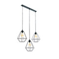 Lustra ELTAP, Brevitas, 70x25x110 cm, 3xE27, 15W, otel, negru