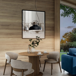 40x130 cm, Negru/Argintiu