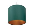Lustra ELTAP, Vespillo, 75x18x105 cm, 3xE27, 15W, otel/PVC, verde/auriu