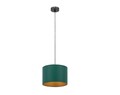 Lustra ELTAP, Vespillo, 25x110 cm, 1xE27, 15W, otel/PVC, verde/auriu