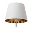 Lampadar ELTAP, Vespillo, 38x154 cm, 1xE27, 15W, otel/PVC, alb/auriu