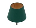 Lampa de masa ELTAP, Vespillo, 20x33 cm, 1xE27, 15W, otel/PVC, verde/auriu