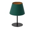 Lampa de masa ELTAP, Vespillo, 20x33 cm, 1xE27, 15W, otel/PVC, verde/auriu