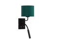 Aplica de perete ELTAP, LA-VES-SC2-GG, Vespillo, 26x18x38 cm, 1xE27, 1xG9, 15W/8W, otel/PVC, verde/auriu