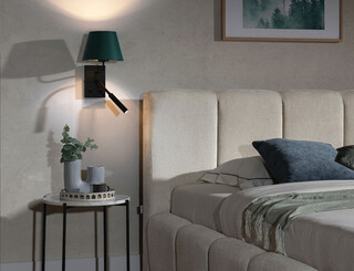 26x18x38 cm, Verde/Auriu