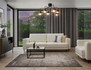 86x32 cm, Negru/Auriu
