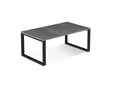 Masuta de cafea ELTAP, Fresco, 90x60x42 cm, otel/PAL, negru/gri