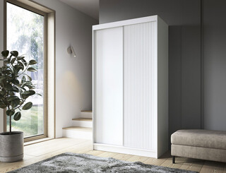 120x60x220 cm, Alb, Fara oglinda