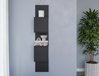 25x25x120 cm, Negru
