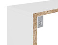 Raft de perete ELTAP, Evertti, 80x20x108 cm, PAL/PVC, alb