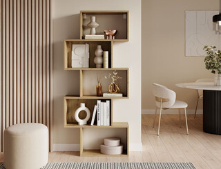 80x20x180 cm, Stejar