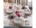 Serviciu de masa 18 piese, Tempo Di Festa, Brandani, portelan