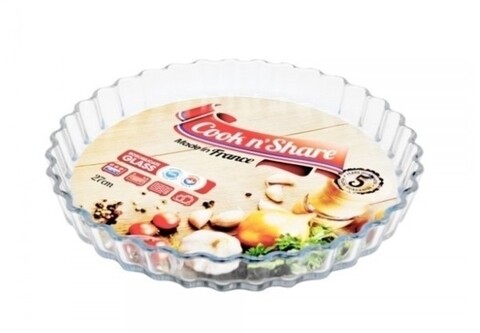 Vas rotund, Pyrex, Cook N'Share, 27 cm Ø, sticla termorezistenta