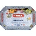 Vas rectangular, Pyrex, Inspiration, 22 x 33 cm, 3.2 L, sticla termorezistenta