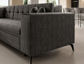 Coltar extensibil stanga 4 locuri ELTAP, Sol-01, Solange, 292x196x84 cm, lemn/poliester, gri