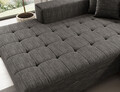 Coltar extensibil stanga 4 locuri ELTAP, Sol-01, Solange, 292x196x84 cm, lemn/poliester, gri
