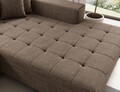 Coltar extensibil dreapta 4 locuri ELTAP, Sol-23, Solange, 292x196x84 cm, lemn/poliester, bej inchis