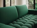 Coltar extensibil dreapta 4 locuri ELTAP, Bon-30, Bonett, 250x175x92 cm, lemn/poliester, verde inchis