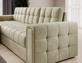 Coltar extensibil reversibil 3 locuri ELTAP, Blenvi, 260x150x82 cm, lemn/poliester, bej deschis