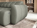 Coltar extensibil stanga 4 locuri ELTAP, LT-100XIL, Falconn, 258x208x107 cm, lemn/poliester, verde